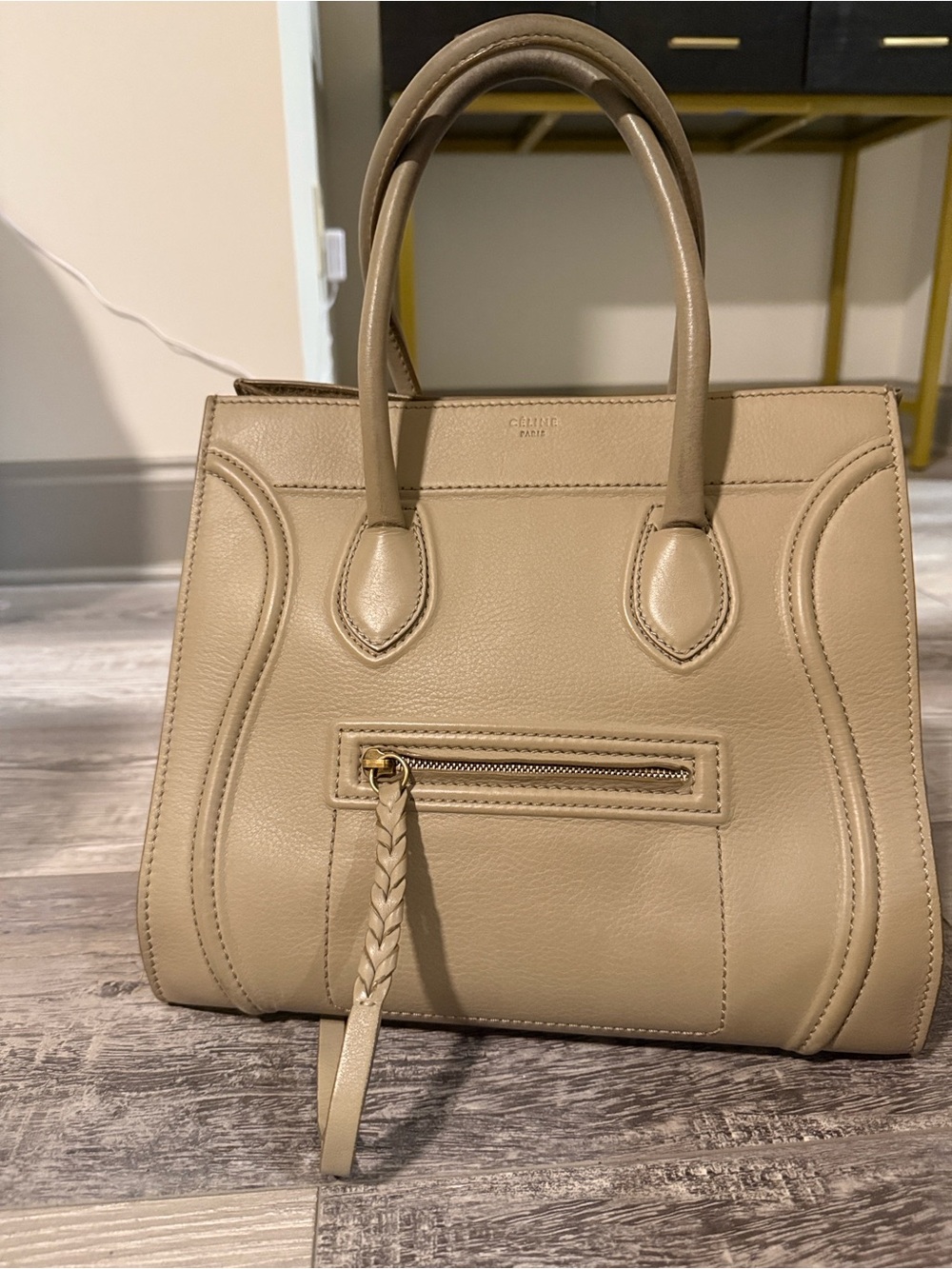 Celine Phantom Luggage Tote – Taupe/Beige Leather - Picture 8 of 11